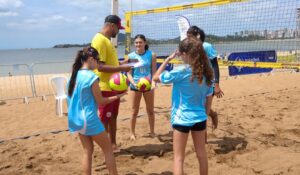Festival FESV Vôlei de Praia - Voleibol Social. 2025 1ª etapa, Praia de Camburi, Vitória. 17,18 e 19 de outubro