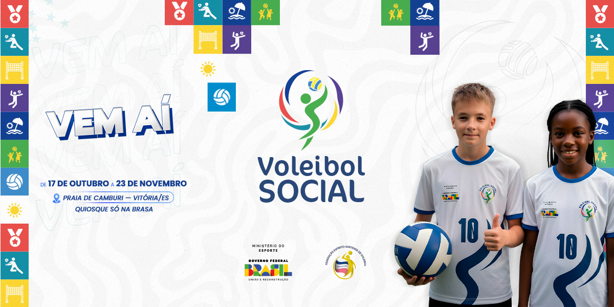 Festivall FESV Vôlei de Praia Voleibol Social 2025