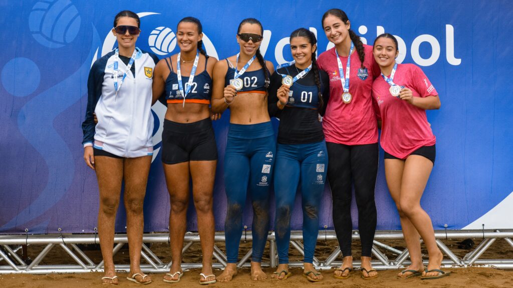 1ª Etapa do Circuito Estadual Sub-23 de Vôlei de Praia 2025. Praia de Camburi, em Vitória. 18 e 19 de outubro