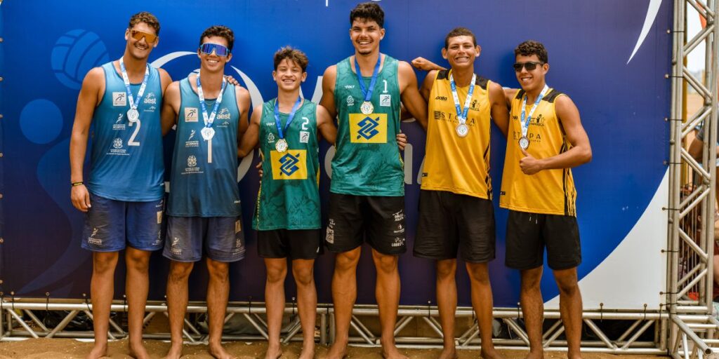 2ª etapa do Circuito Estadual Sub-23 de Vôlei de Praia. 2025. 16/11/2025. Praia de Camburi.