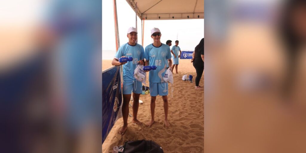 Voleibol Social. 4ª etapa. Praia de Camburi, em Vitória. 23/11/2025