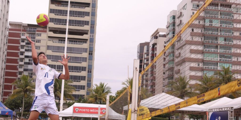 Voleibol Social. 4ª etapa. Praia de Camburi, em Vitória. 23/11/2025