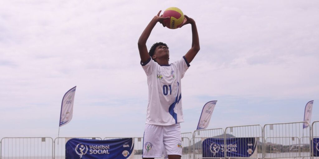 Voleibol Social. 4ª etapa. Praia de Camburi, em Vitória. 23/11/2025