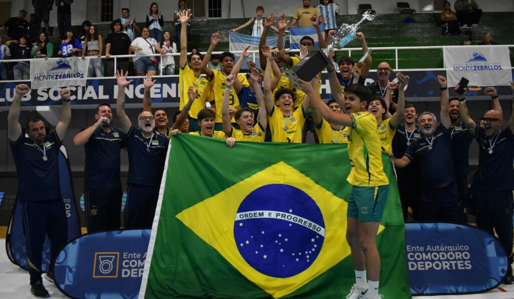 Davi Freitas é campeão sul-americano com a seleção brasileira sub-17