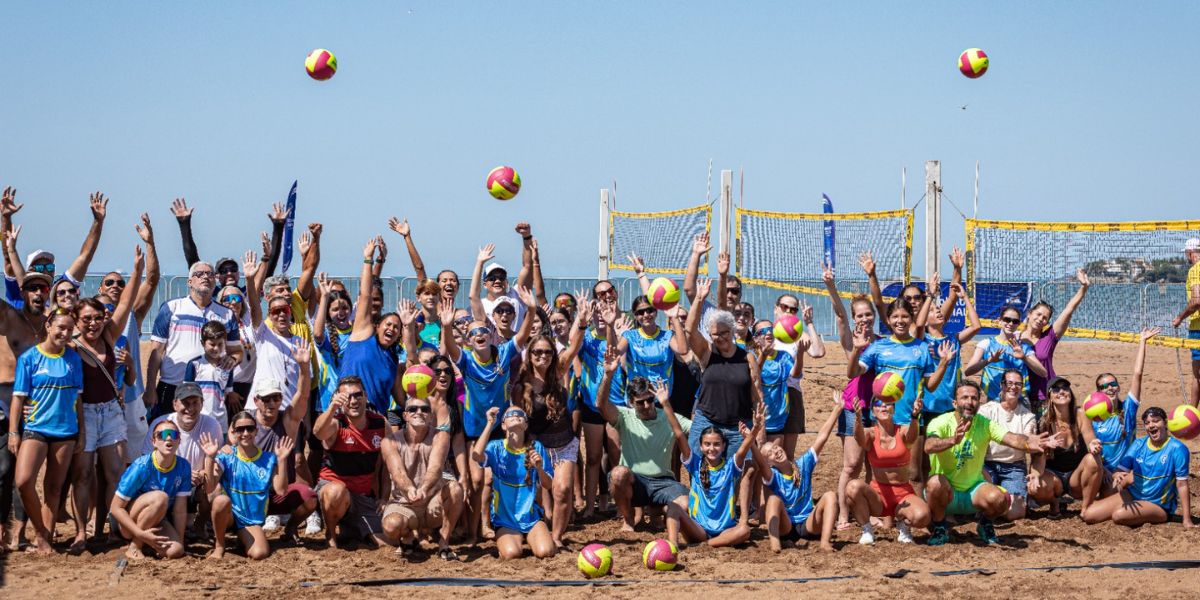 Projeto Voleibol Social-Copa Espírito Santo. 1a etapa. Praia de Camburi, em Vitória. 26/04/2026