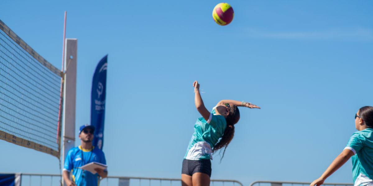 Projeto Voleibol Social Copa Espírito Santo 2026 3ª etapa. 09/06/2025. praia de Camburi, em Vitória