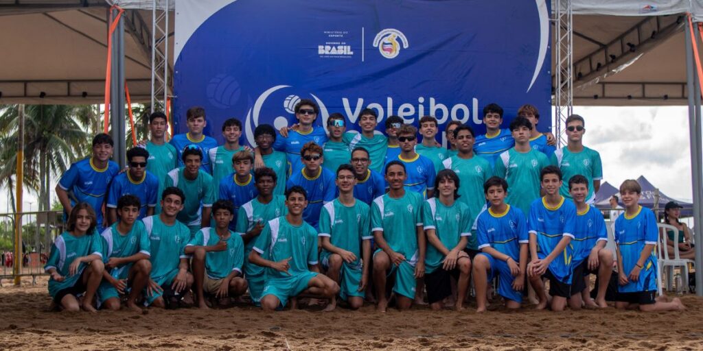 Projeto Voleibol Social Copa Espírito Santo 2026 3ª etapa. 09/06/2025. praia de Camburi, em Vitória