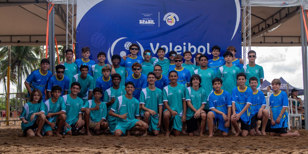 Projeto Voleibol Social Copa Espírito Santo 2026 3ª etapa. 09/06/2025. praia de Camburi, em Vitória